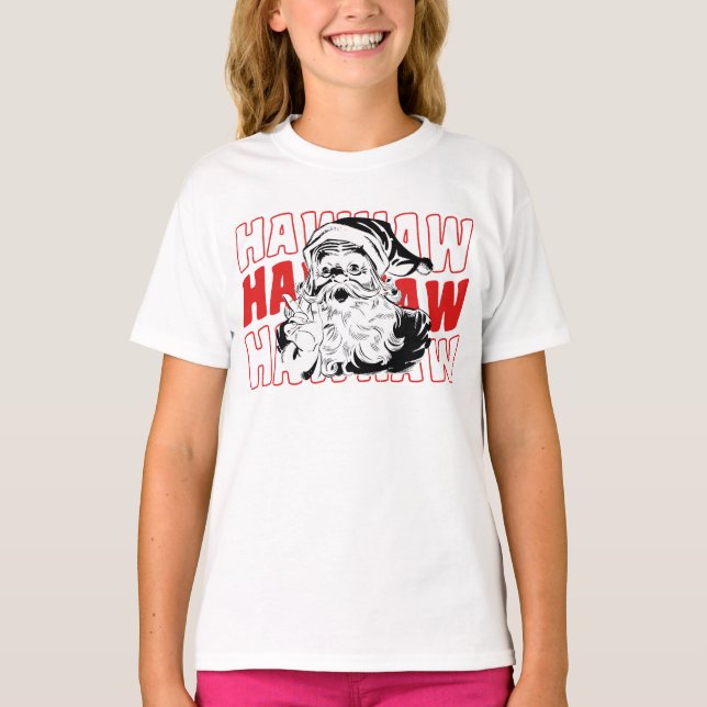 CAMISETA HOHOHO - NATAL. (Frente)