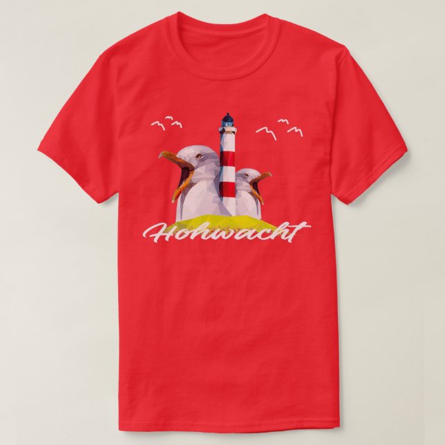 Camiseta Hohwacht Sea Coast Beach Gift Souvenir T (Frente do Design)