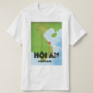 Camiseta Hoi An Vietnam poster de viagens art impressão