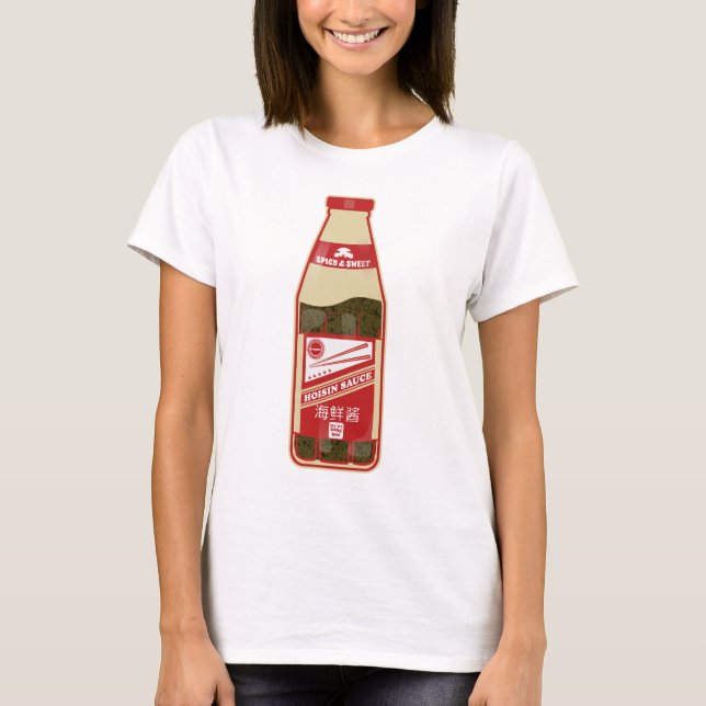 Camiseta Hoisin Sauce Comida cantonesa (Frente)