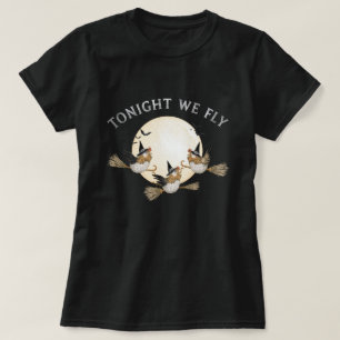 Camiseta HOJE À NOITE NÓS VOAMOS: Trabalho de arte de frang