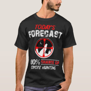 Camiseta Hoje, Antecipa 100 Possibilidades De Caça A Coyot