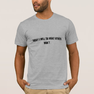 Camiseta Hoje e amanhã t-shirt frente e verso