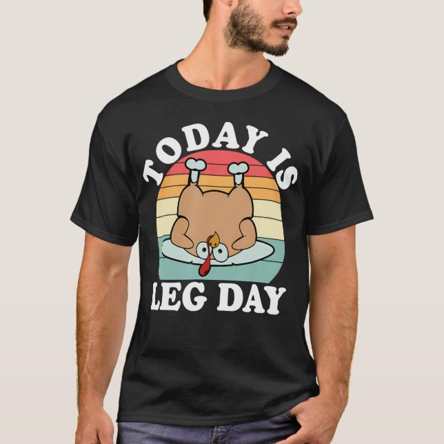 Camiseta Hoje É Dia De Perna (Frente)
