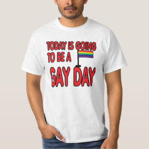 Camiseta Hoje é um dia alegre