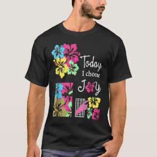 Camiseta Hoje Escolho Joy Inspirational Cote Christian F