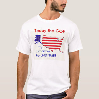 Camiseta Hoje GOP 2morrow Endtimes T-shirt
