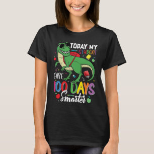 Camiseta Hoje Meu Aluno É 100 Dias Mais Inteligente