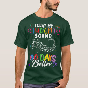 Camiseta Hoje meus alunos soam 100 dias melhor