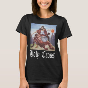 Camiseta Hoje não é a Satã Jesus cruzando o bolcheque Sagra