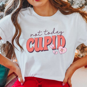 Camiseta Hoje Não É Cupido, Anti-Dia de os namorados
