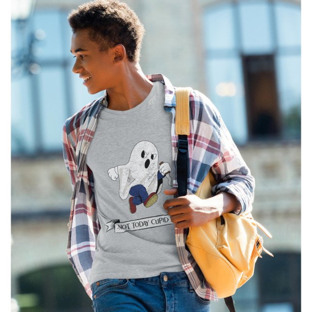 Camiseta Hoje Não É Cupido, Dia de os namorados Engraçado F (Criador carregado)