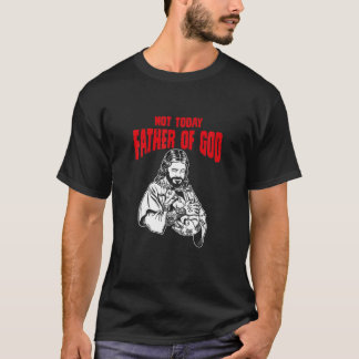 Camiseta Hoje não é Jesus Satã do segundo ano Satanista Goa