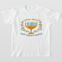 HOJE NÃO PAPAIS NOEIS HANUKKAH Menorah Jewish Engr