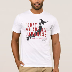 CAMISETA HOJE, NÓS SOMOS TUDO JAPONESES