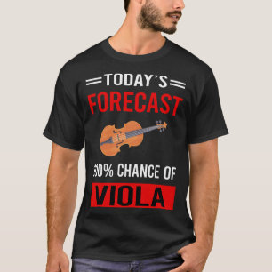 Camiseta Hoje Previsão Violista Viola