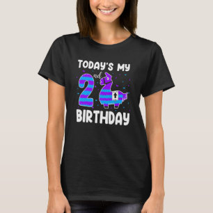 Camiseta Hoje São Os Meus Filhos segundos aniversários Meni