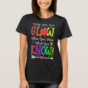 Camiseta Hoje Você Vai Brilhar Quando Mostrar O Que Você Sa
