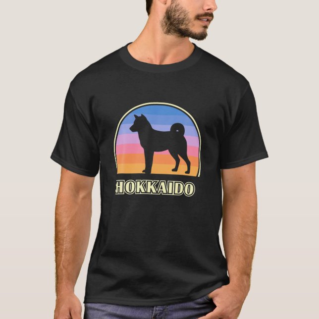 Camiseta Hokkaido Vintage Sunset (Frente)