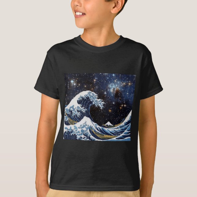 Camiseta Hokusai & LH95 (Frente)