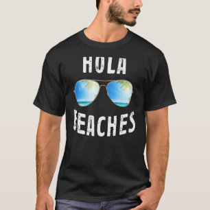 Camiseta Hola Beaches Field Day Beach Férias Favoritas Su