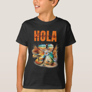 Camiseta Hola Beaches Funny Aloha Beach Family Summer Vacat