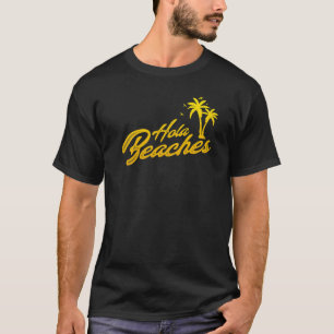 Camiseta Hola Beaches Summer Beach Vacage Man Wo