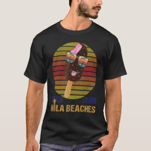 Camiseta Hola Beaches Summer Havaiano Walker Ice Cre