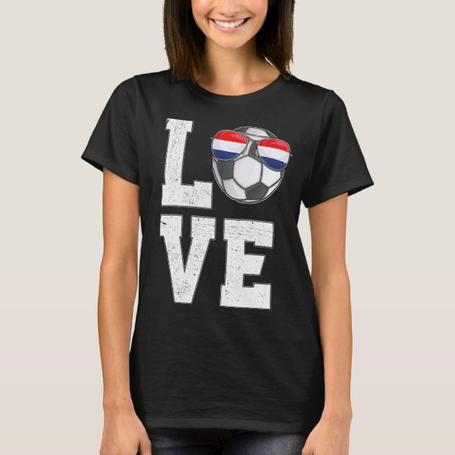 Camiseta Holanda Amor Ventilador Holandês (Frente)
