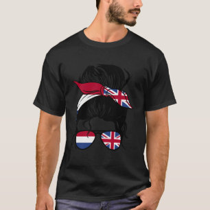 Camiseta Holanda Raízes Metade do Patrimônio Holandês Britâ