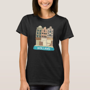 Camiseta Holanda Souvenir para homens 4