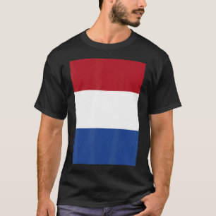 Camiseta Holandês Retro Vintage Bandeira Nacional Países Ba