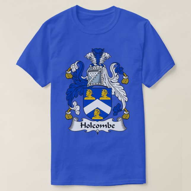 Camiseta Holcomb Coat of Arms Family Crest  (Frente do Design)