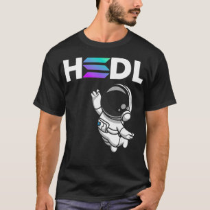 Camiseta Hold, Hodl SOL Solana Moon Crypto Cryptocurrency 