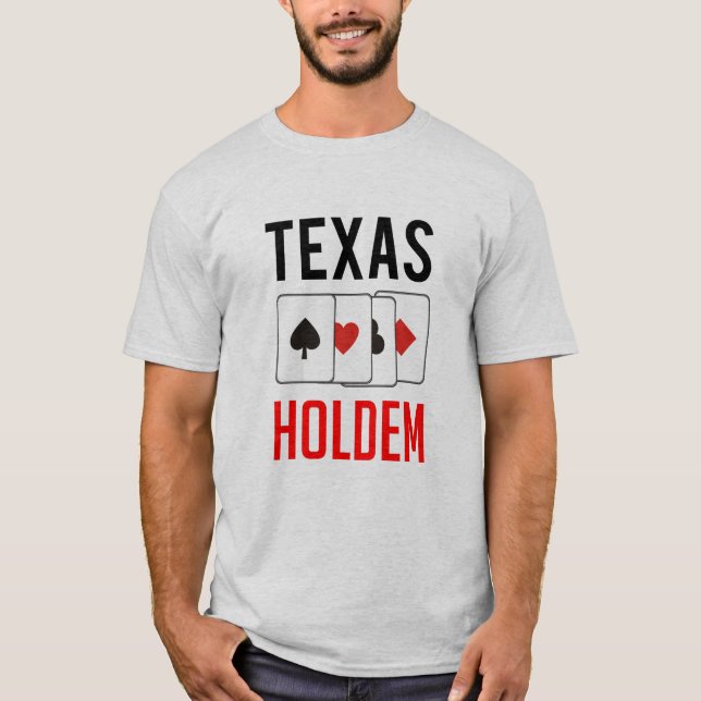 Camiseta Holdem do Texas (Frente)