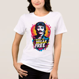 Camiseta holgada I Want to Break Free