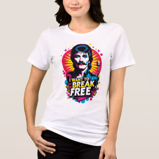 Camiseta holgada I Want to Break Free