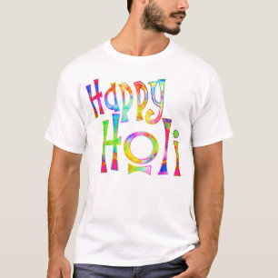 Camiseta HOLI FELIZ! - Espalhe a mensagem de Holi
