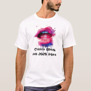 Camiseta Holi-Shirts especiais - Comemora o Festival