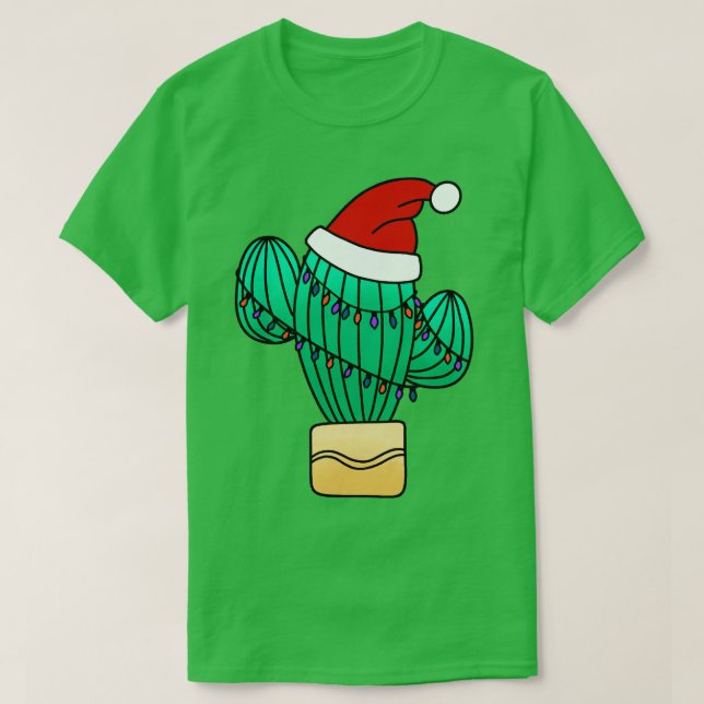 Camiseta Holiday Cactos (Frente do Design)