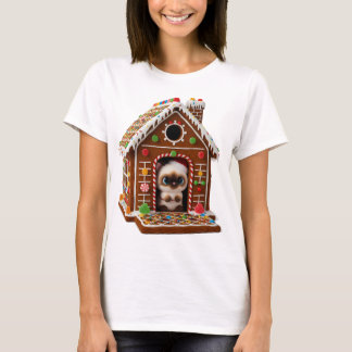 Camiseta Holiday candy house