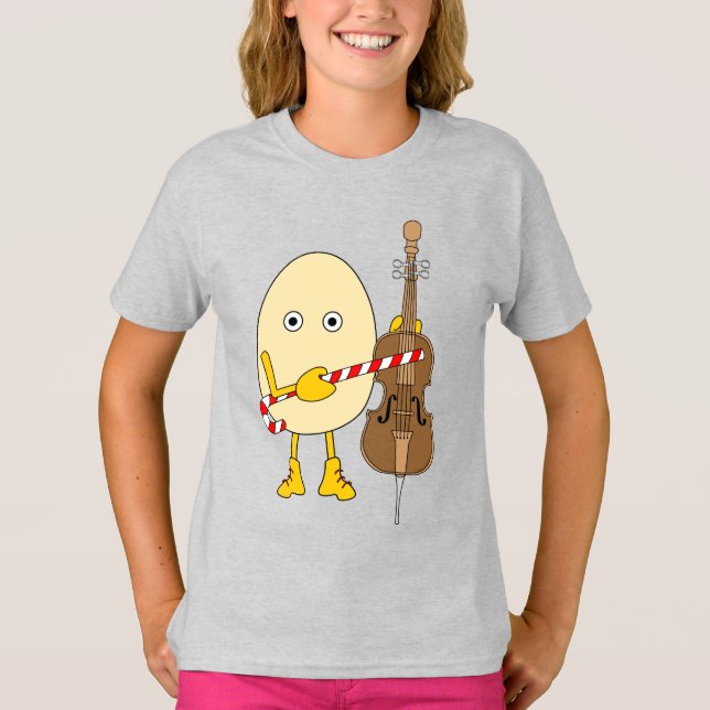 Camiseta Holiday Cello (Frente)