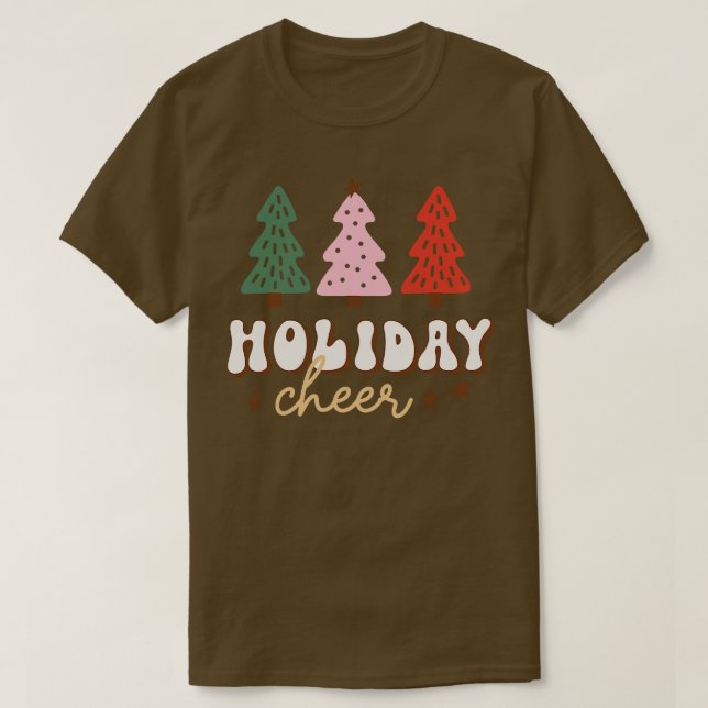 Camiseta Holiday Cheer (Frente do Design)