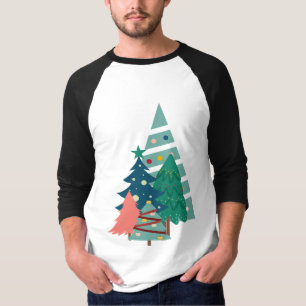 Camiseta Holiday Evergreens Design