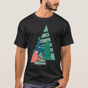 Camiseta Holiday Evergreens Design
