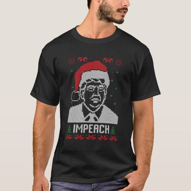 Camiseta Holiday Impeach 45 Sweater Veja Presidente Democra (Frente)