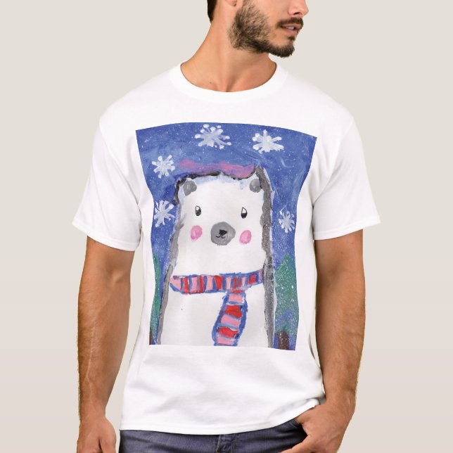 Camiseta Holiday Magic - Kids Art for CHOC (Frente)