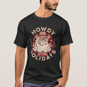 Camiseta Holidays Cowboy Papais noeis Natal Lifesty West