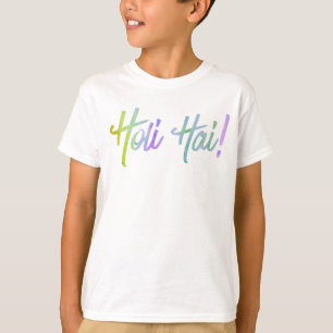 Camiseta holiES - HOLI HAI grunge pastel 1