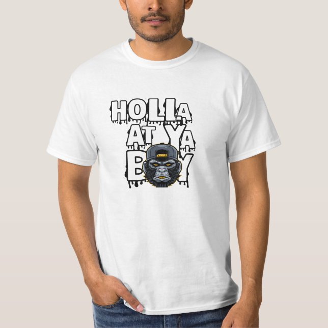 Camiseta Holla Na Ya Boy (Frente)